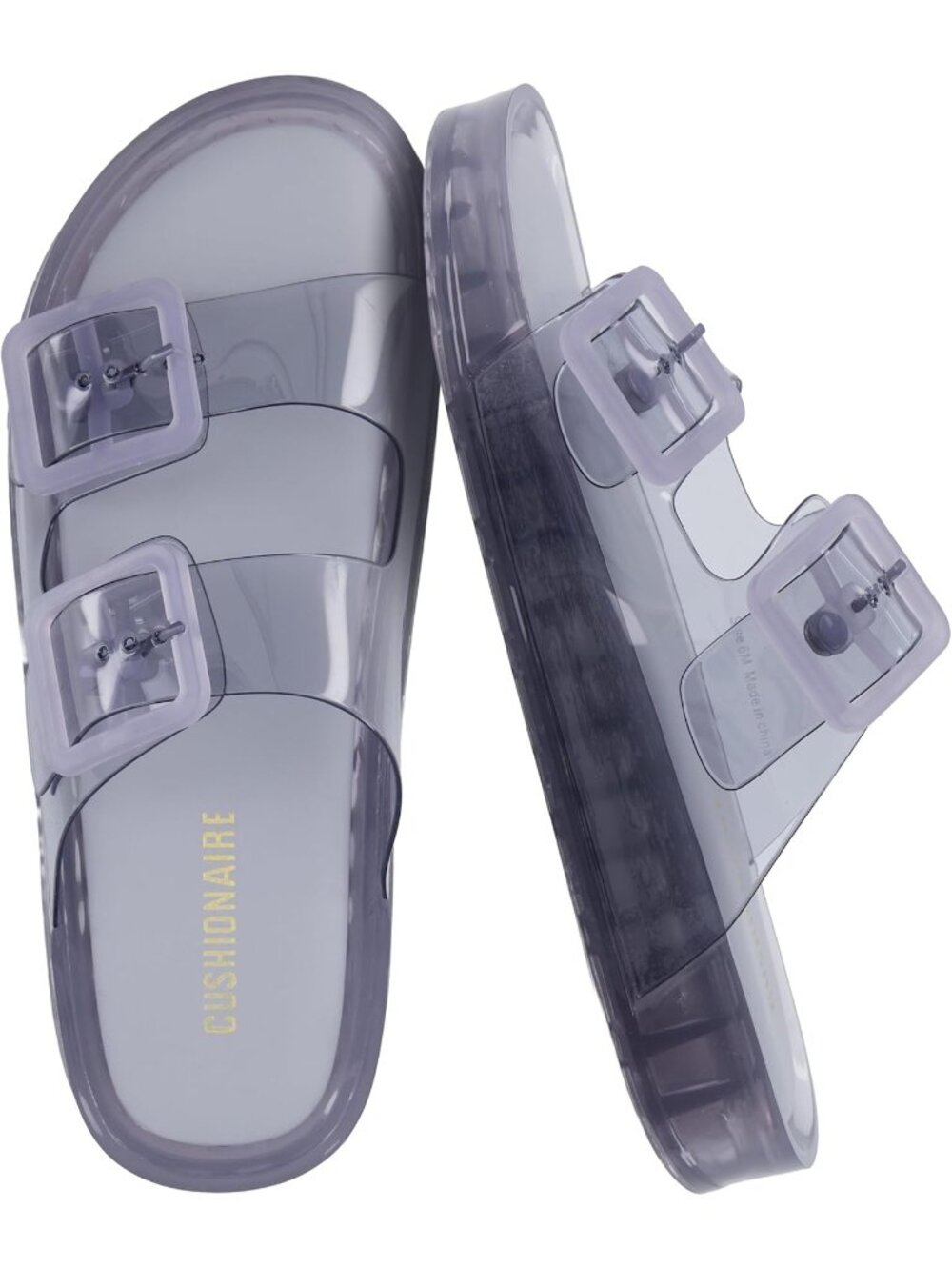 Women's Blue Waterproof Double Buckle Adjustable Slip-On Casual Wear